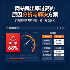 延安建站-网站跳出率过高的原因分析与解决方案