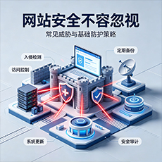 延安建站-网站安全不容忽视:常见威胁与基础防护策略