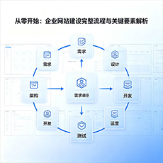 延安建站-从零开始：企业网站建设完整流程与关键要素解析