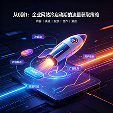 黄陵建站-从0到1：企业网站冷启动期的流量获取策略
